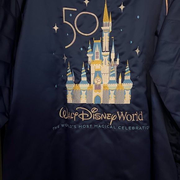 Her Universe Navy Blue Bomber Jacket - Picture 2 of 4